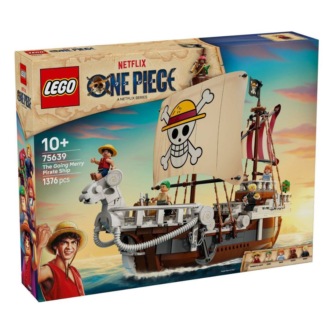 Photo of LEGO One Piece The Going Merry Pirate Ship (75639)