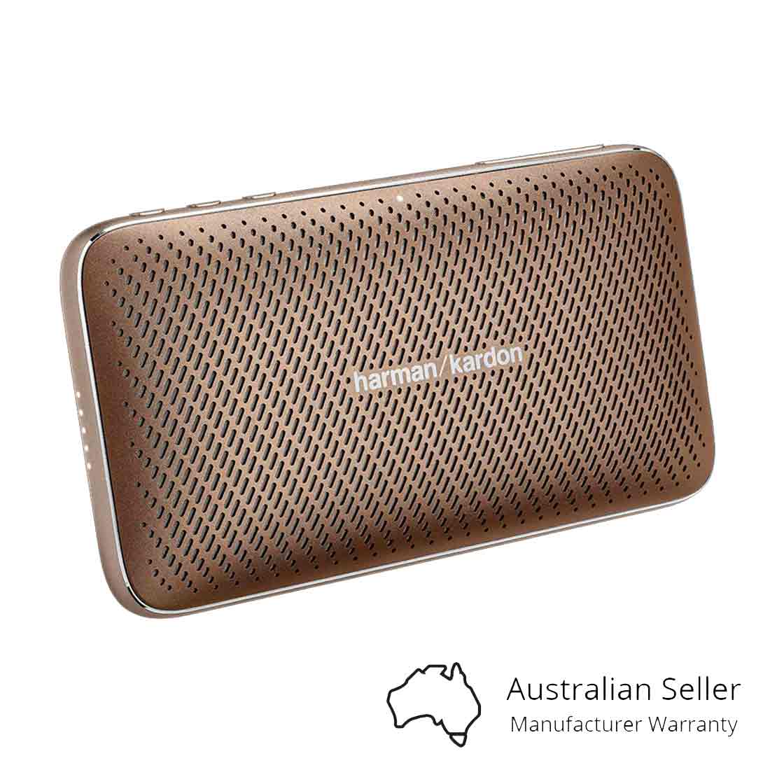 Harman Kardon Esquire Mini 2 Ultra Slim Portable Premium Bluetooth Speaker - Brown