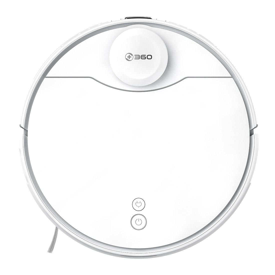 360 Robot Vacuum Cleaner S9 Ultrasonic and LiDAR Dual-Eye - White