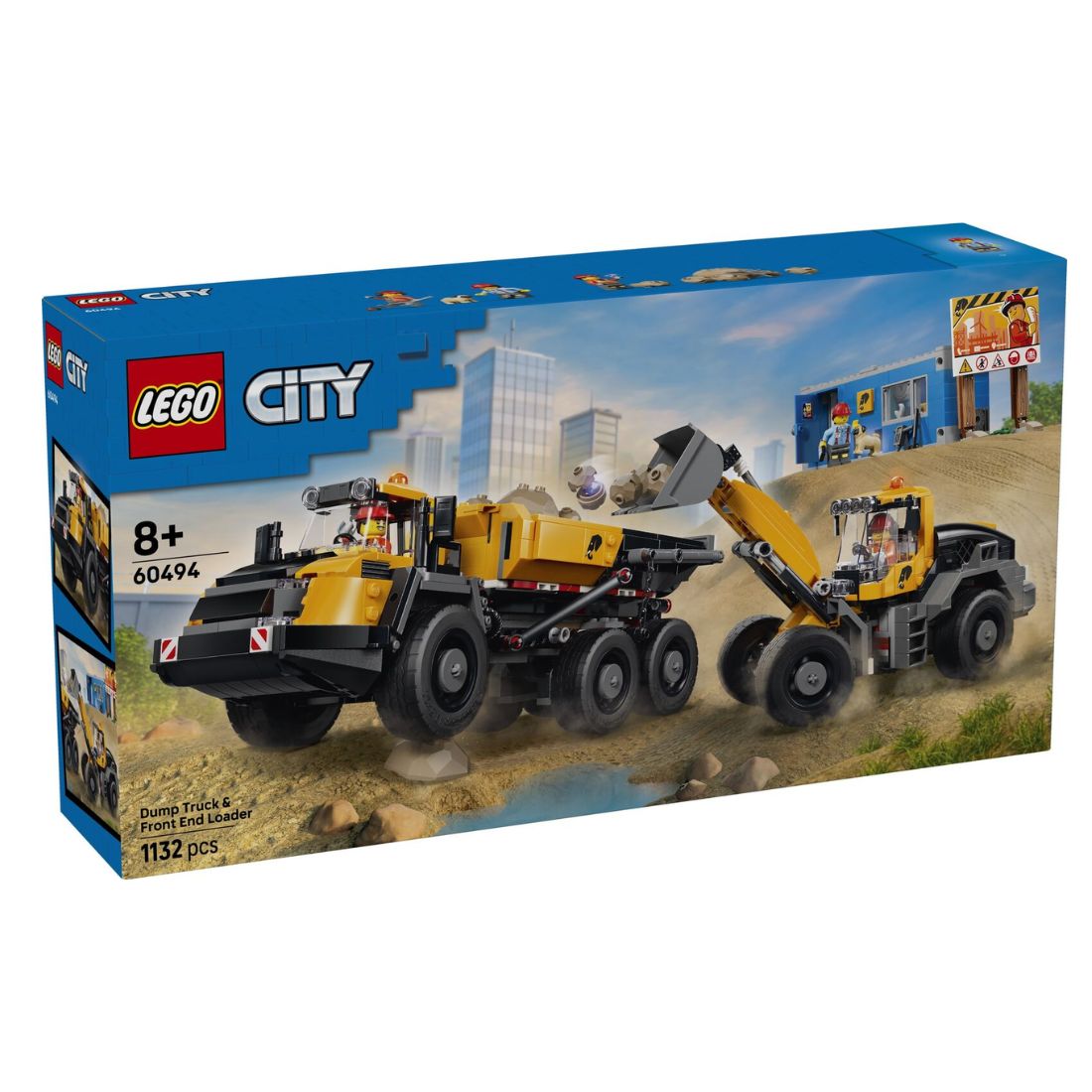 Photo of LEGO City Dump Truck & Front End Loader (60494)