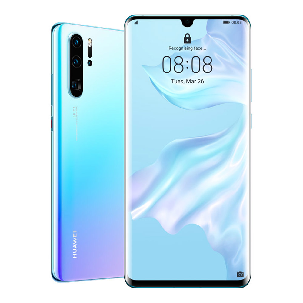 Huawei P30 Pro (Dual SIM 4G/4G, 6.47", 256GB/8GB) - Breathing Crystal [Refurbished] - Excellent
