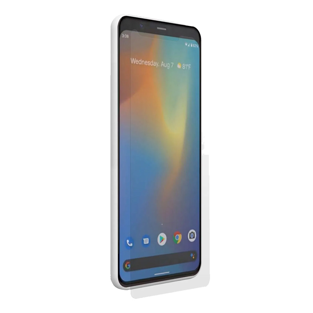 [Damaged Box] 3SIXT Flat Glass for Google Pixel 4 - Clear