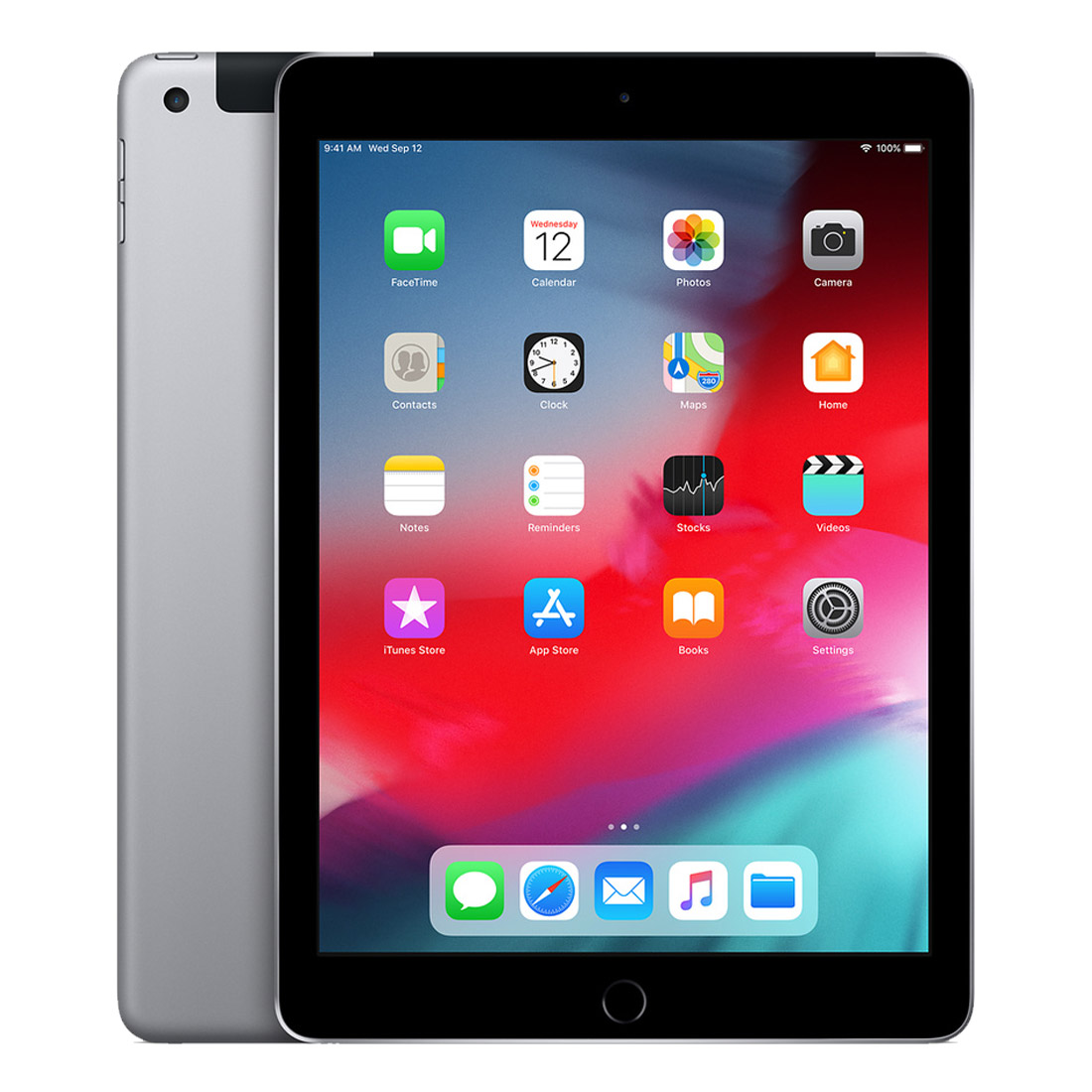 Apple iPad 9.7" 32GB (6th Gen) Wi-Fi + Cellular - Space Grey [Refurbished] - As New