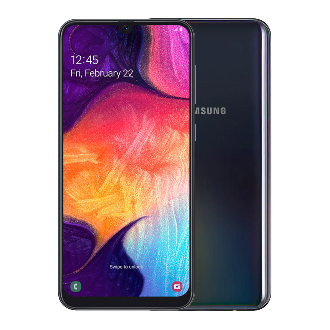 Samsung Galaxy A50 (64GB/4GB, 6.4", 25MP, Opt) - Black