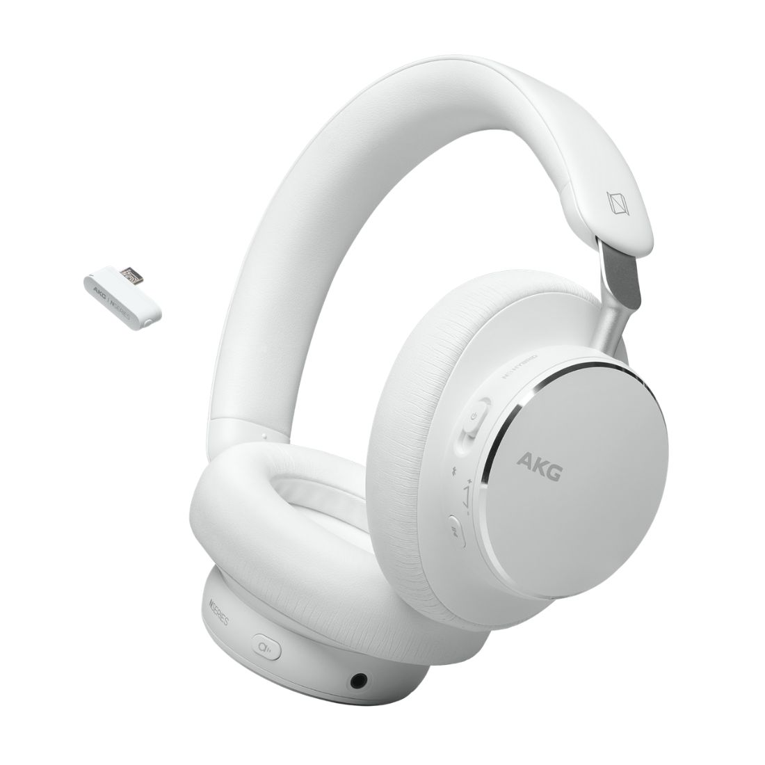 Photo of AKG N9 Hybrid Premium Wireless Over-Ear Noise Cancelling Headphones - White