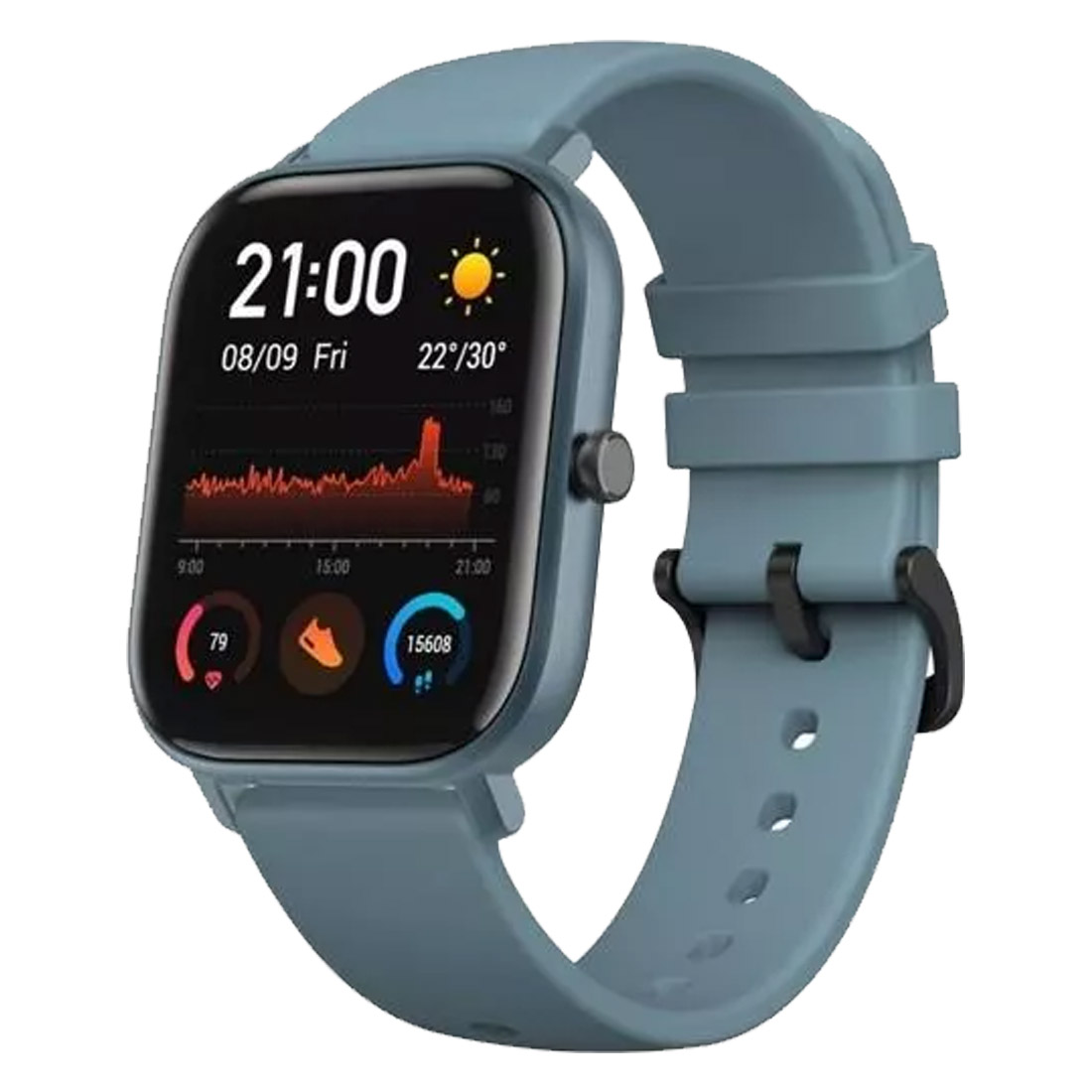 Amazfit GTS 43mm Smart Watch - Steel Blue