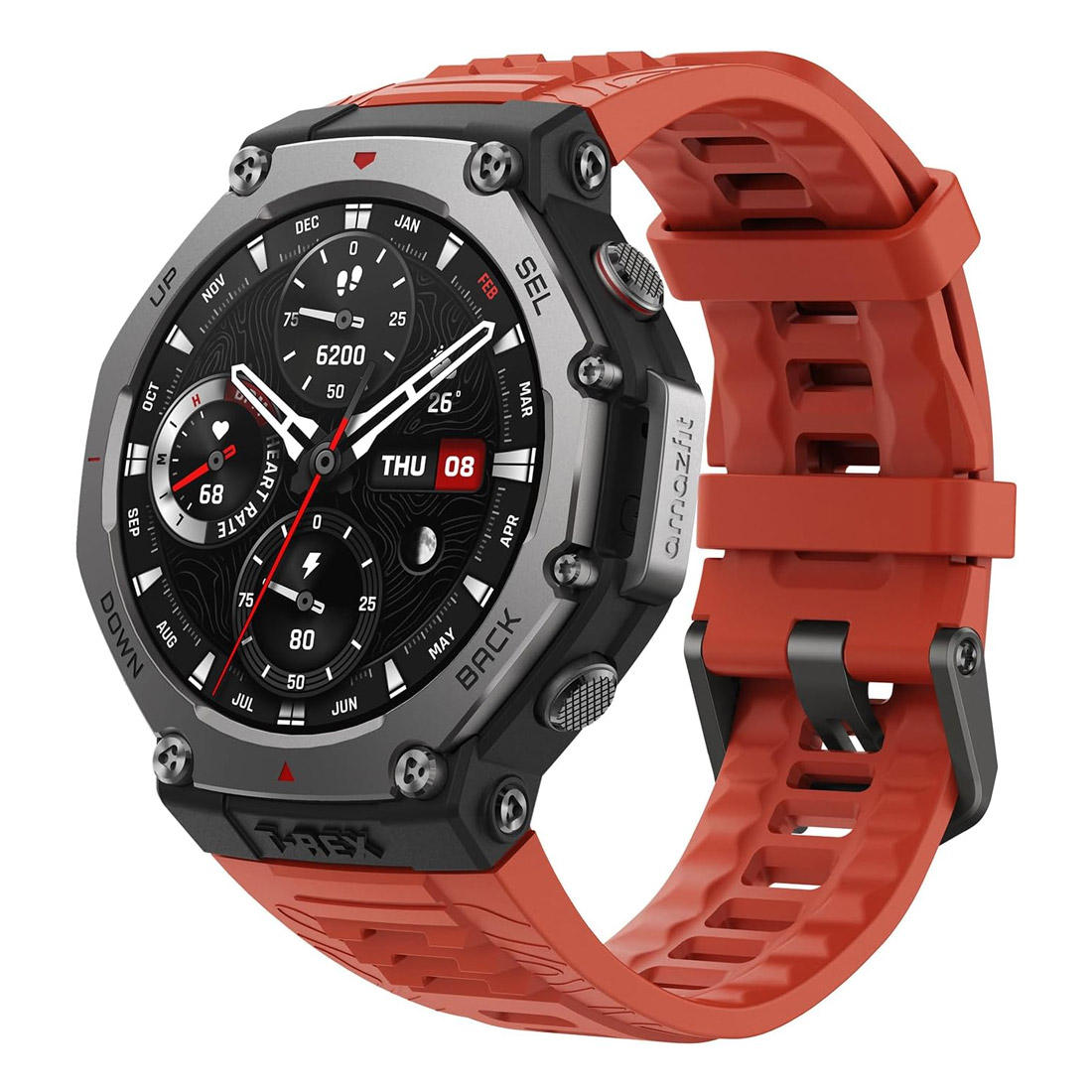 Photo of Amazfit T-Rex 3 Outdoor Smart Watch - Lava