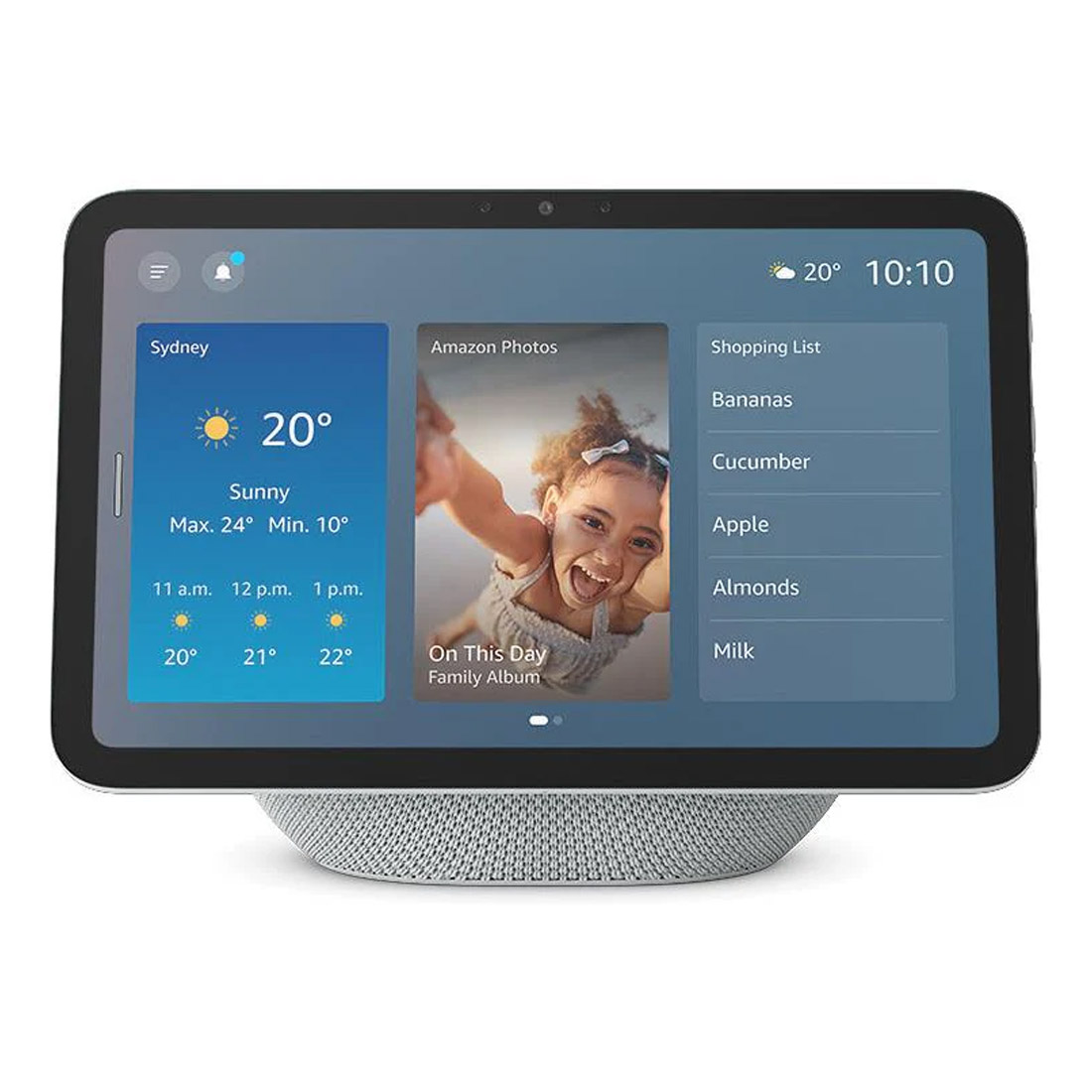 Amazon Echo Show 8 (2025, 4th Gen) - Glacier White-main