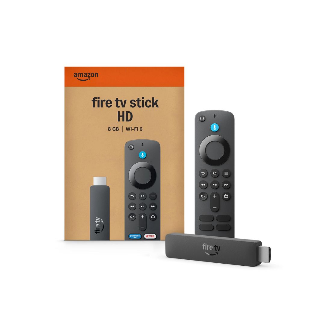 Photo of Amazon Fire TV Stick HD (8GB, Wi-Fi 6, 2026) Black [Open Box] - As New