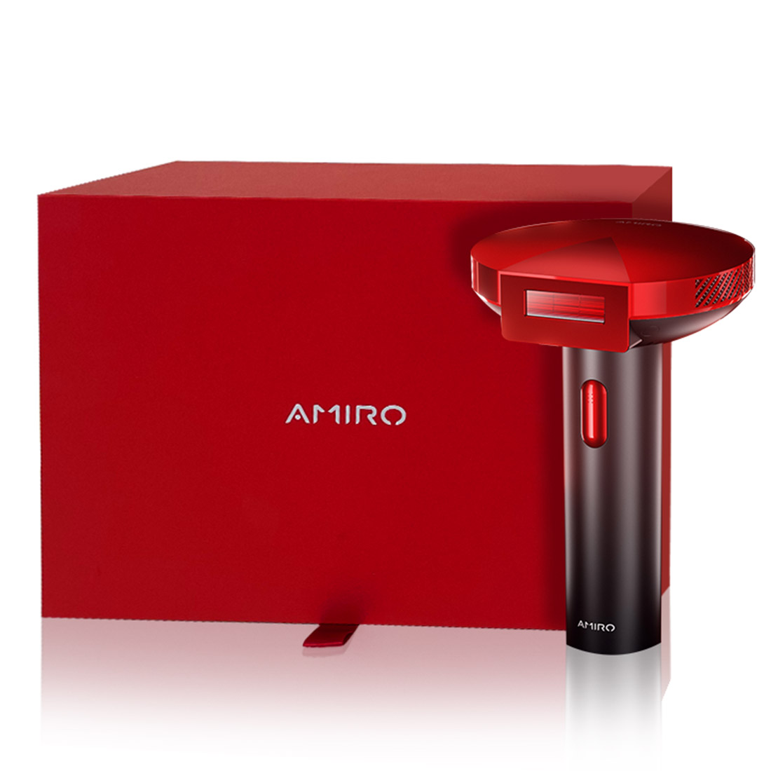 Photo of AMIRO A2 IPL Hair Removal Device - Red Black