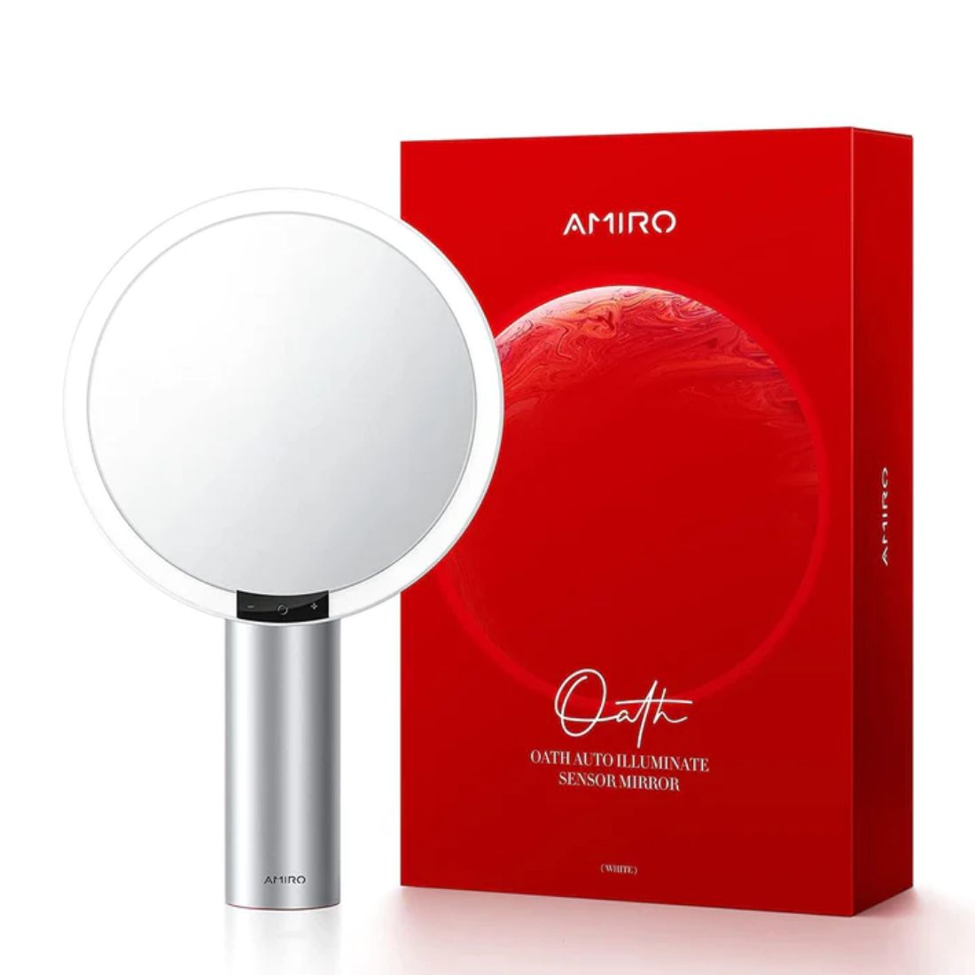 Photo of AMIRO Oath O2 LED Auto Illuminate Vanity Mirror - White