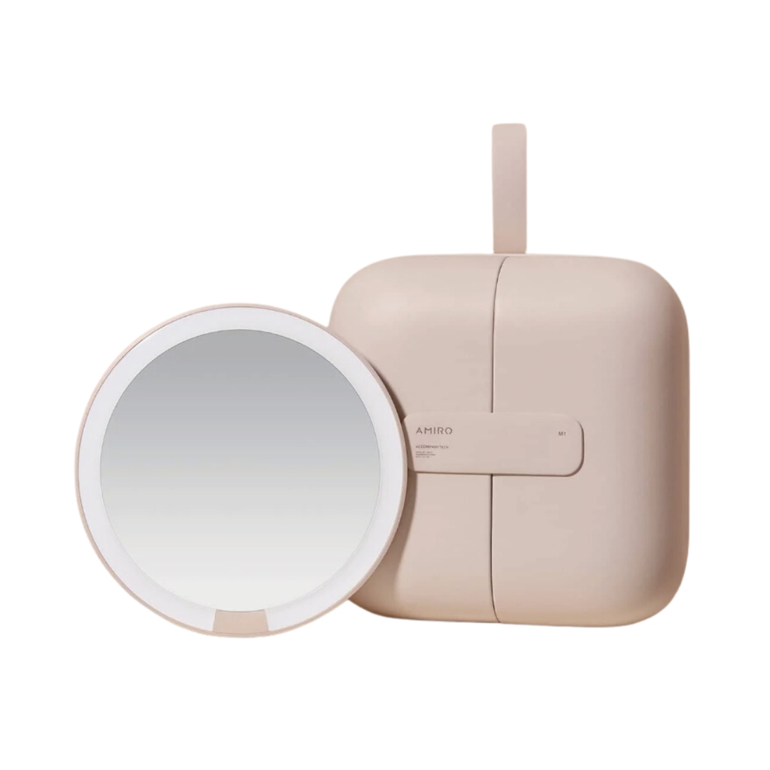 Photo of AMIRO Cube S Portable LED Magnetic Bag Mirror - Pink