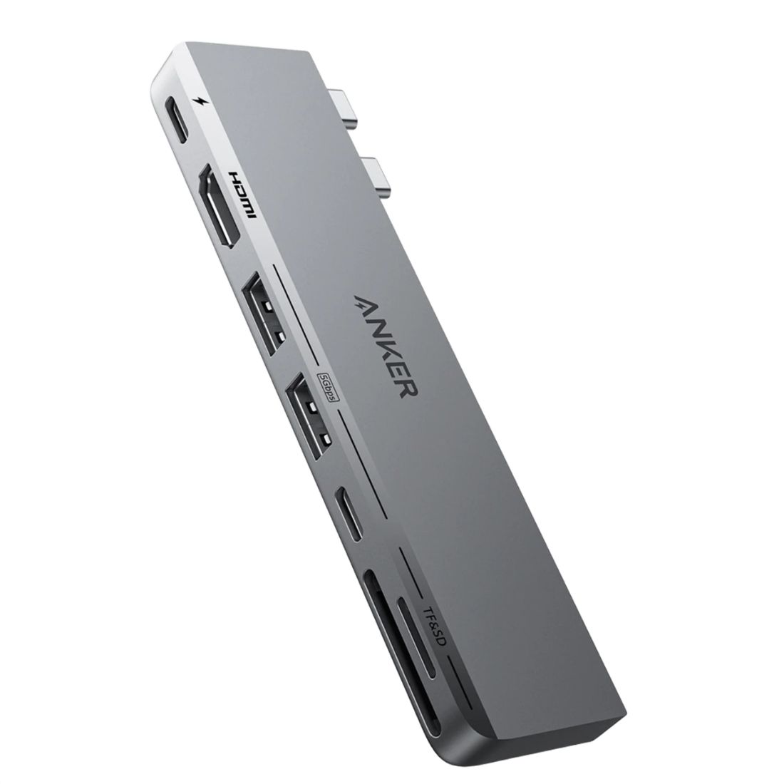 Photo of Anker 547 USB-C Hub (7-in-2, for MacBook) - Silver