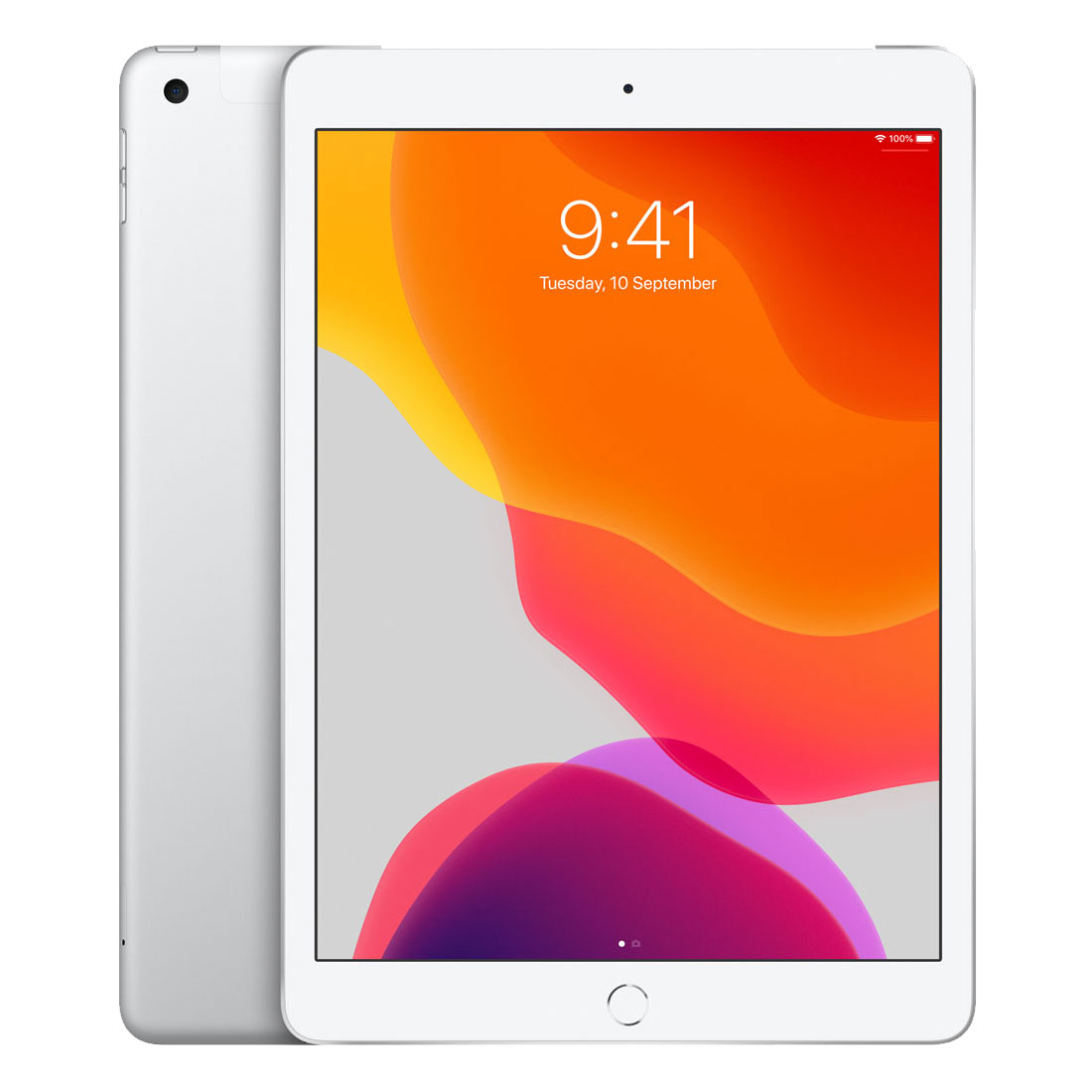 Apple iPad (10.2", 7th Gen) Wi-Fi + Cellular 32GB - Silver [Refurbished] - As New
