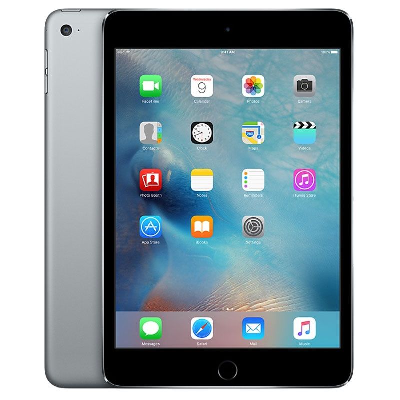 Apple iPad mini 4 Wi-Fi (128GB, 4th Gen, MK9N2X/A) - Space Grey