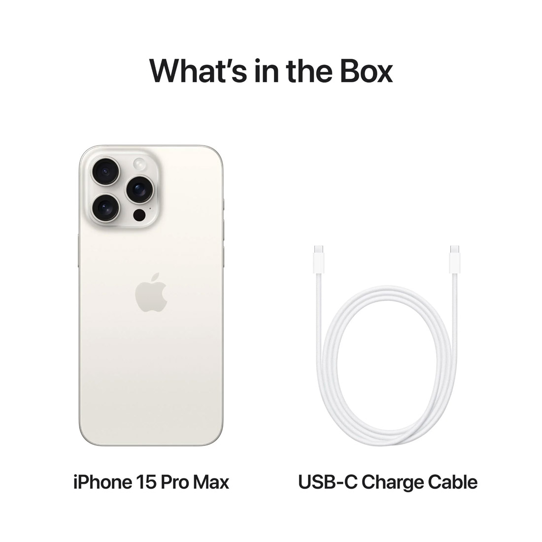 Apple iPhone 15 Pro Max 256GB - White Titanium | Mobileciti