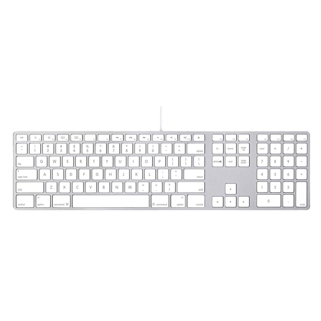 Apple Magic Keyboard w/ Numeric Keypad A1243 - Silver/White [Refurbished] - As New