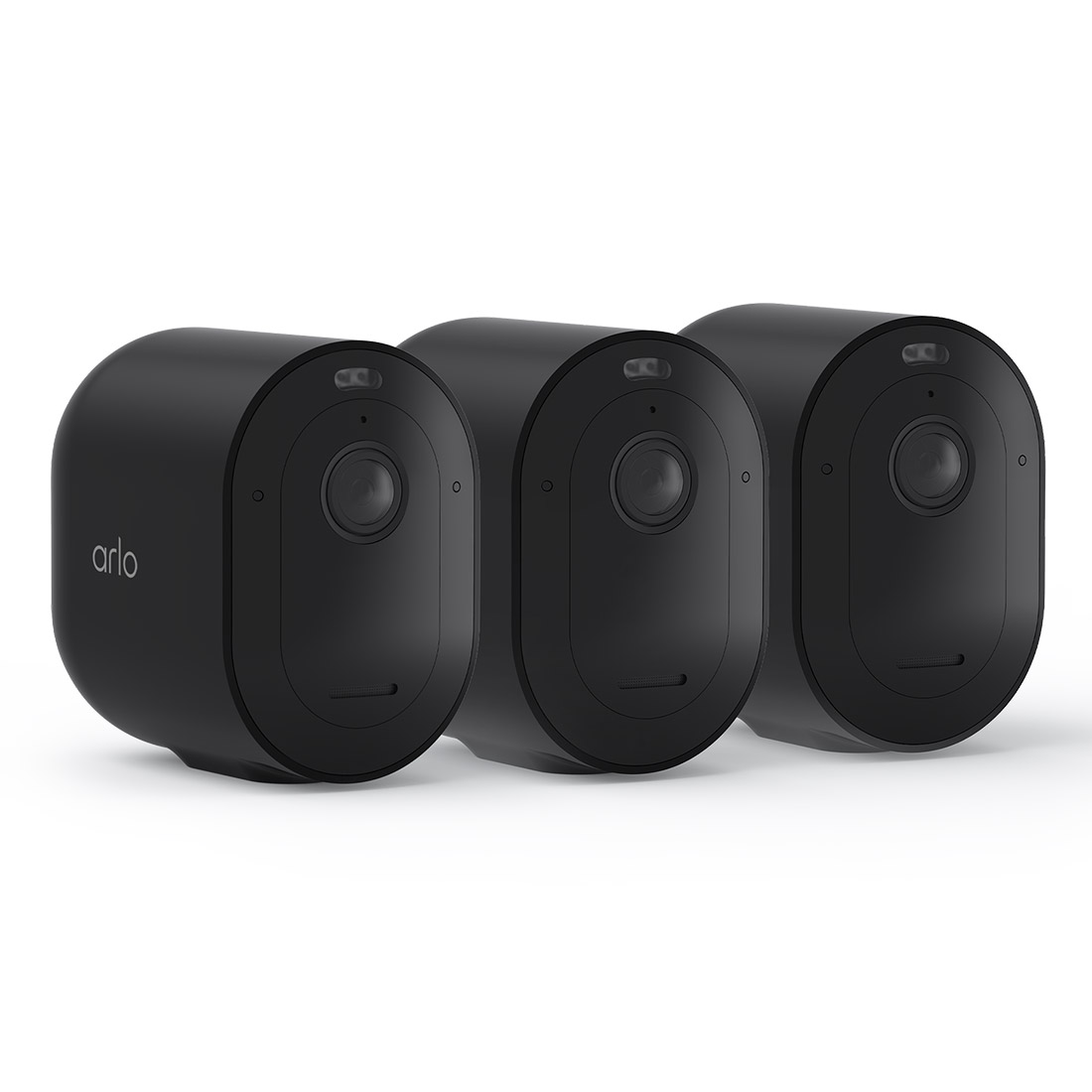 Photo of Arlo Pro 4 Wire Free 2K HDR Spotlight Camera 3 Pack VMC4350B-100AUS - Black