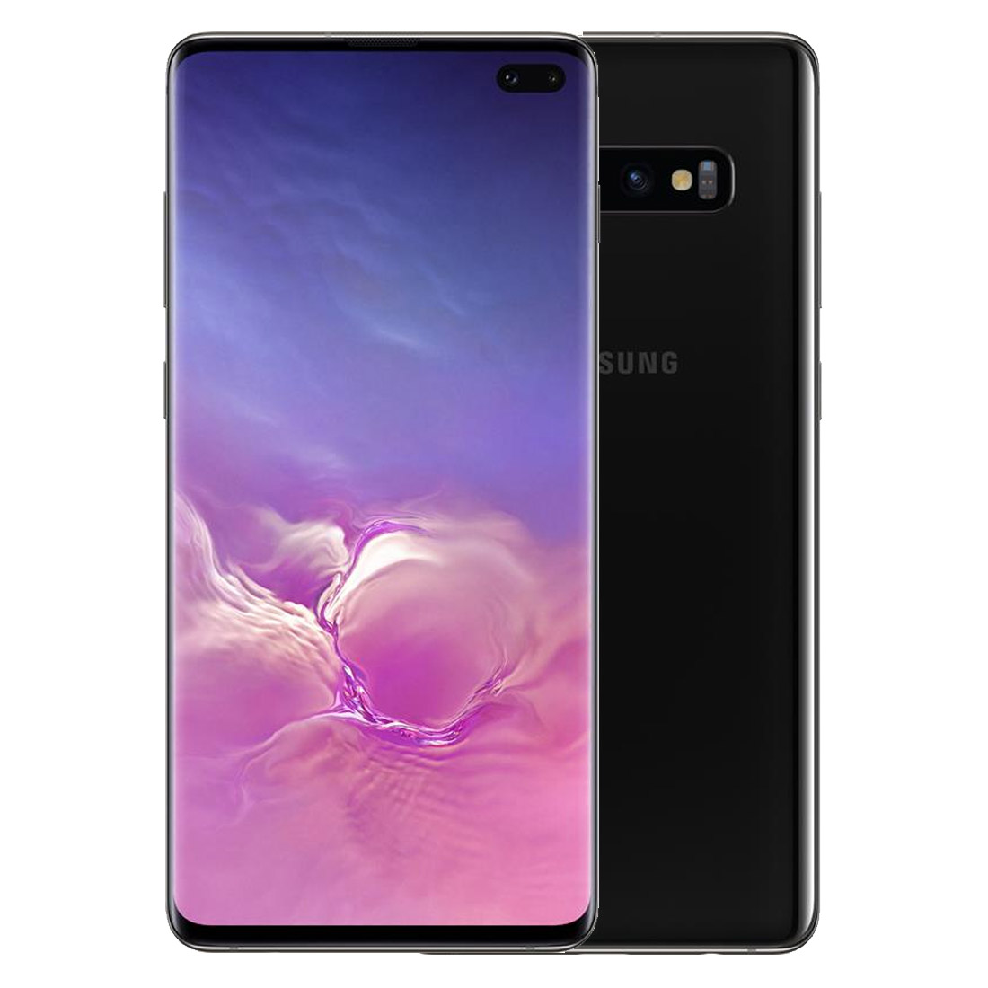 Samsung Galaxy S10+ Plus (6.4'', 512GB/8GB, Opt) - Ceramic Black [Refurbished] - As New