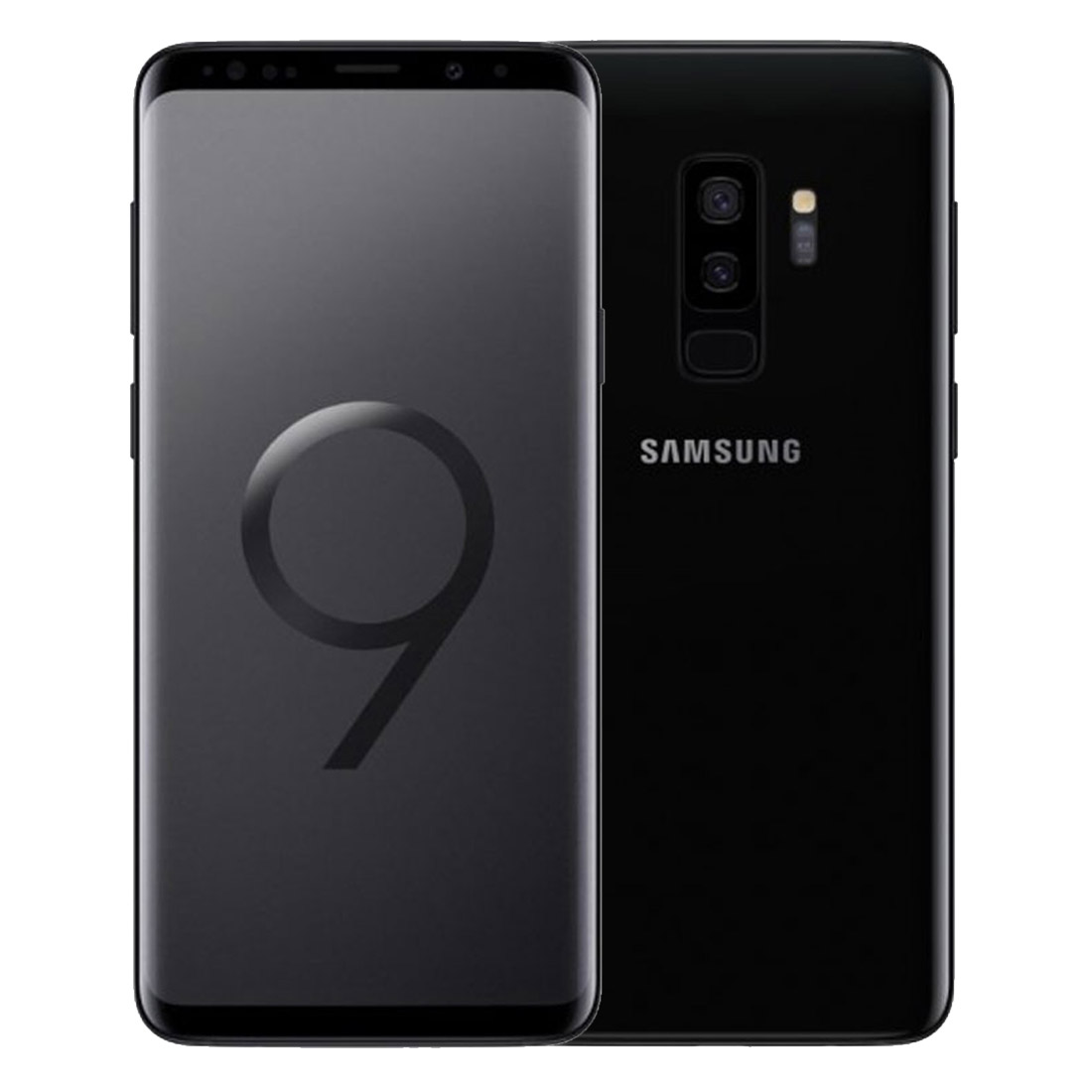 Samsung Galaxy S9+ Plus (6.2'', 64GB/6GB, Opt) - Midnight Black [Refurbished] - Excellent