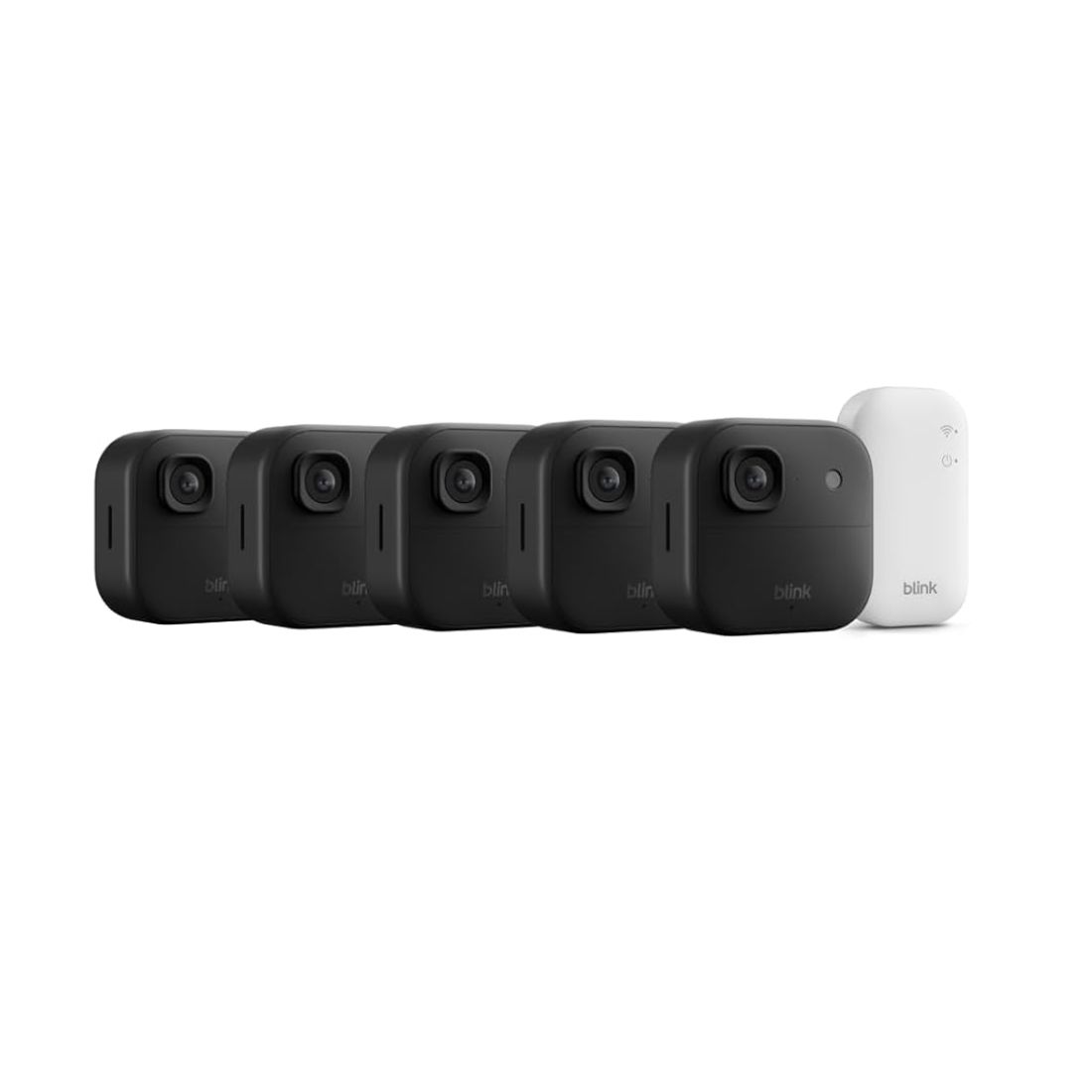 Photo of Blink Outdoor Camera 2K+ w/ Wireless Security Camera System (5 Pack) - Black