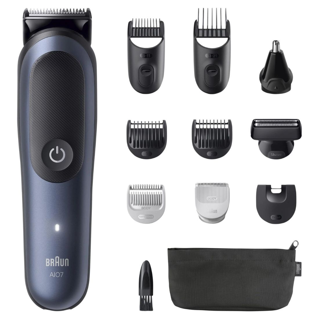 Braun All-in-One Series 7 11-in-1 Grooming Kit AIO7540 - Blue
