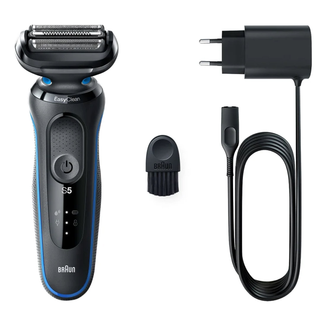 Braun Series 5 51-B1000s Wet & Dry Electric Shaver - Blue