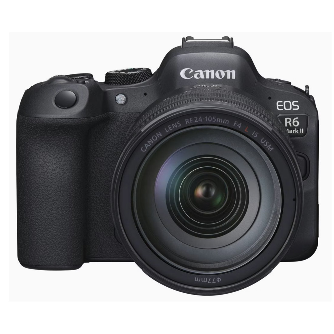 Canon EOS R6 Mark II Mirrorless Camera w/ RF24-105mm F4L IS USM Lens Kit (AU Version)-front 