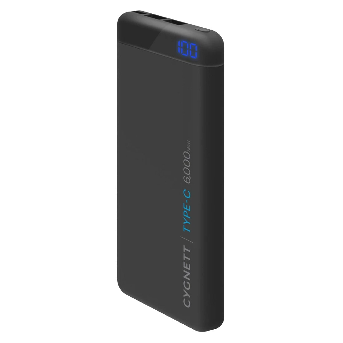 Cygnett ChargeUp Pro 6000mAh Portable Power Bank with 2 x USB - Black