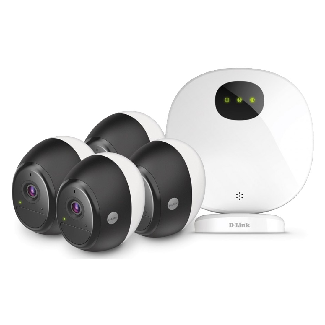 D-Link Omna Wire-Free Indoor/Outdoor 1080p Camera Kit 4-Pack DCS-2804KT