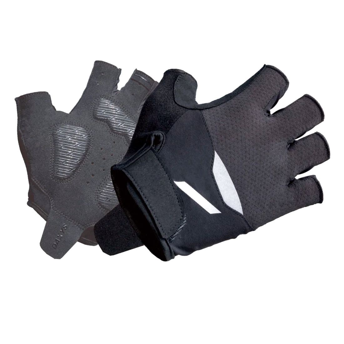 Daxys Breathable Cycling Gloves Half Finger Large DXYG02L - Black-main 