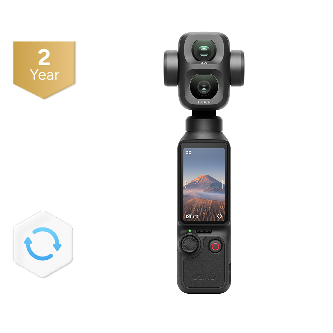 Photo of DJI Care Refresh 2-Year Service Plan for Osmo Pocket 4P