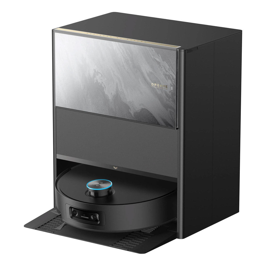 Dreame Aqua10 Ultra Track S Robot Vacuum Cleaner - Black -front side 