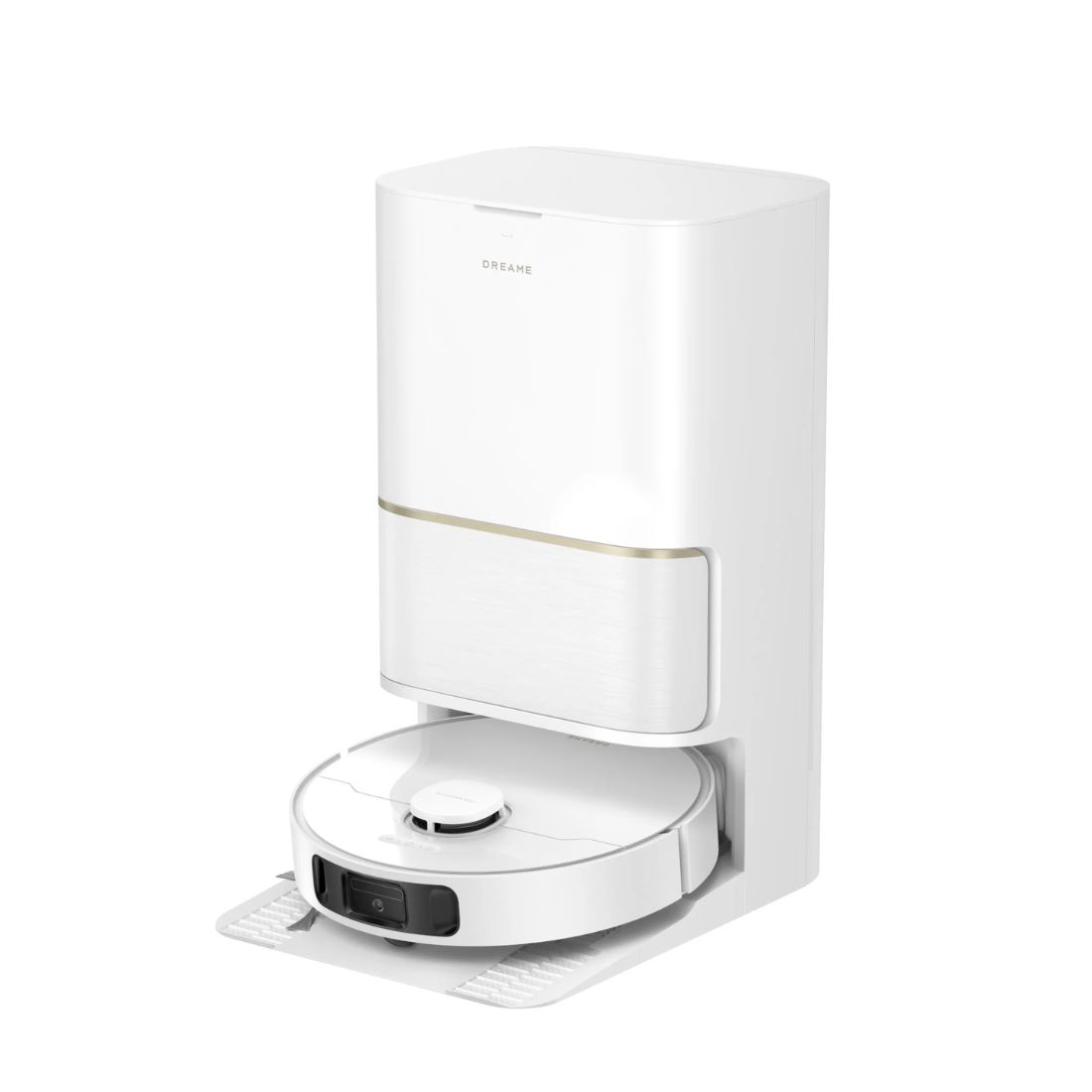 Dreame L40 Ultra VE Robotic Vacuum with Dual Scrubbing Mops for carpet and hard floor cleaning - White