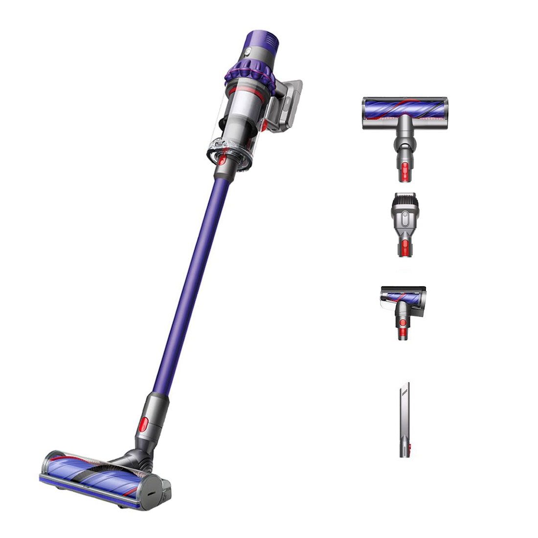 Dyson Cyclone V10 Stick Vacuum 496119-01 - Purple/Iron-main 