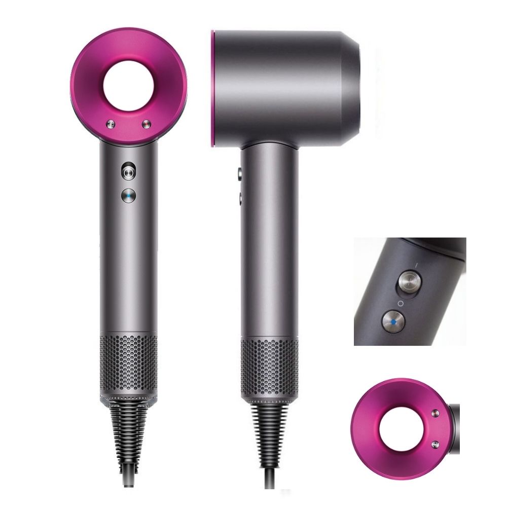 Dyson Supersonic Hair Dryer - Iron/Fuchsia