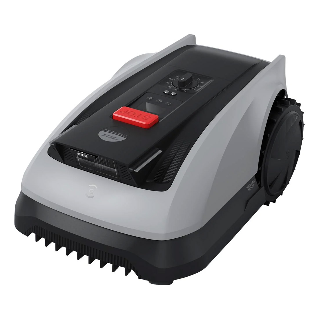 ECOVACS GOATO600 RTK Robot Lawn Mower-front side 