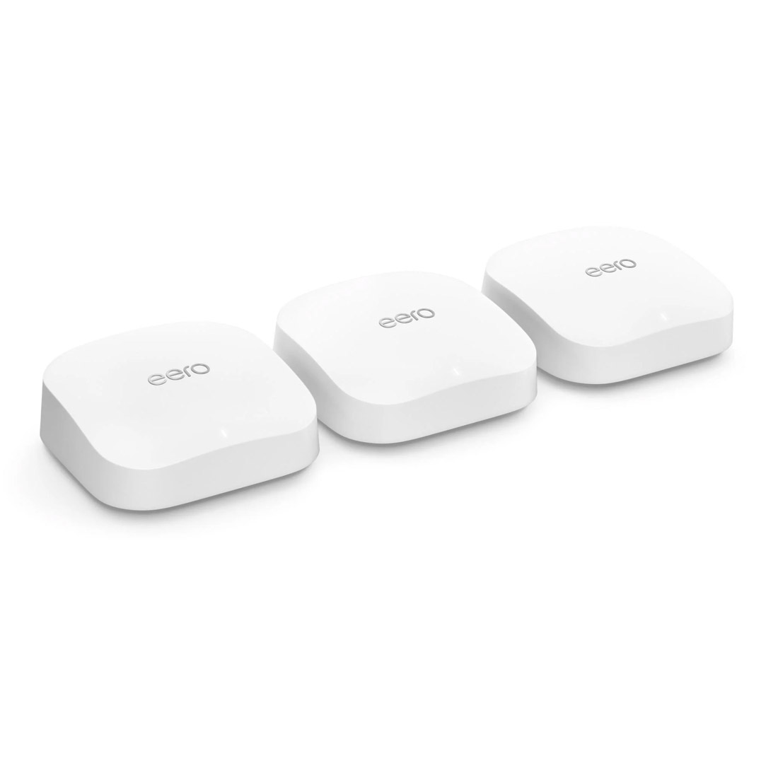 Amazon eero Pro 6E Mesh Wifi Router 3 Pack - White