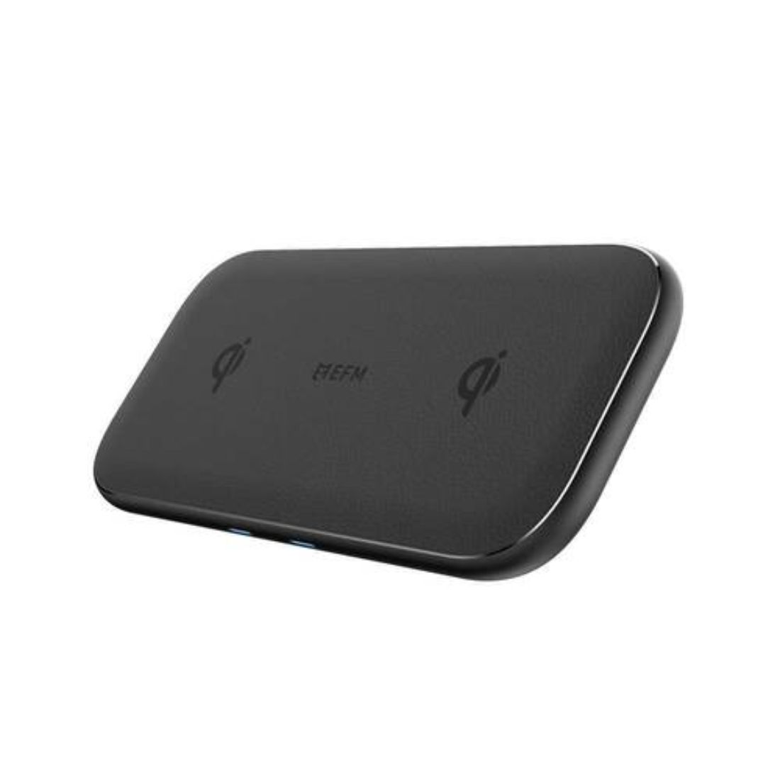 Photo of EFM 15W Dual Leather Wireless Charge Pad w/ 30W Wall Charger - Graphite