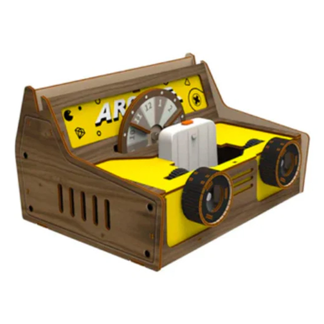 EnigmaBot Arcade Kit - Front