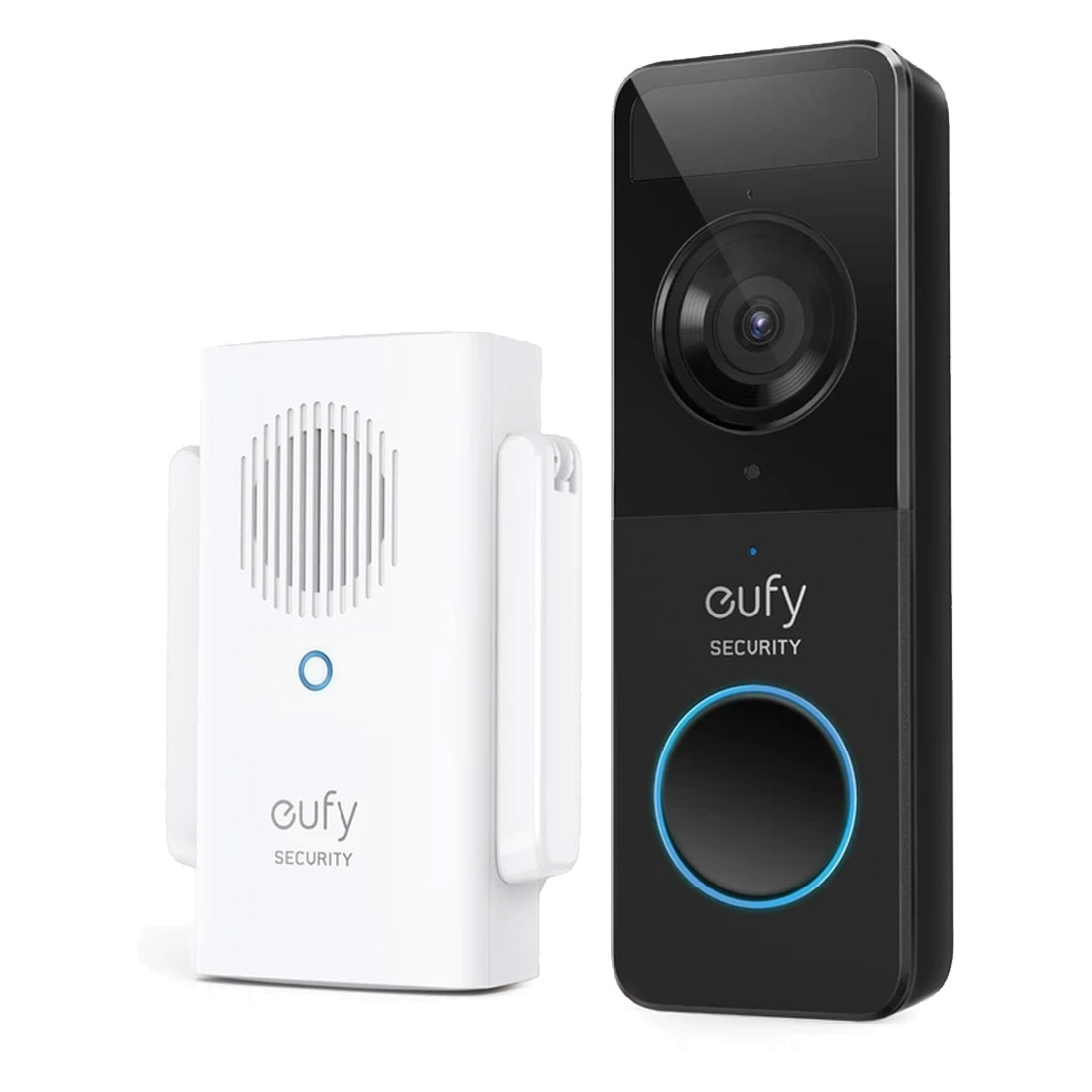 eufy Security Slim 1080P Wireless Doorbell with Homebase Mini Repeater E8220CW1