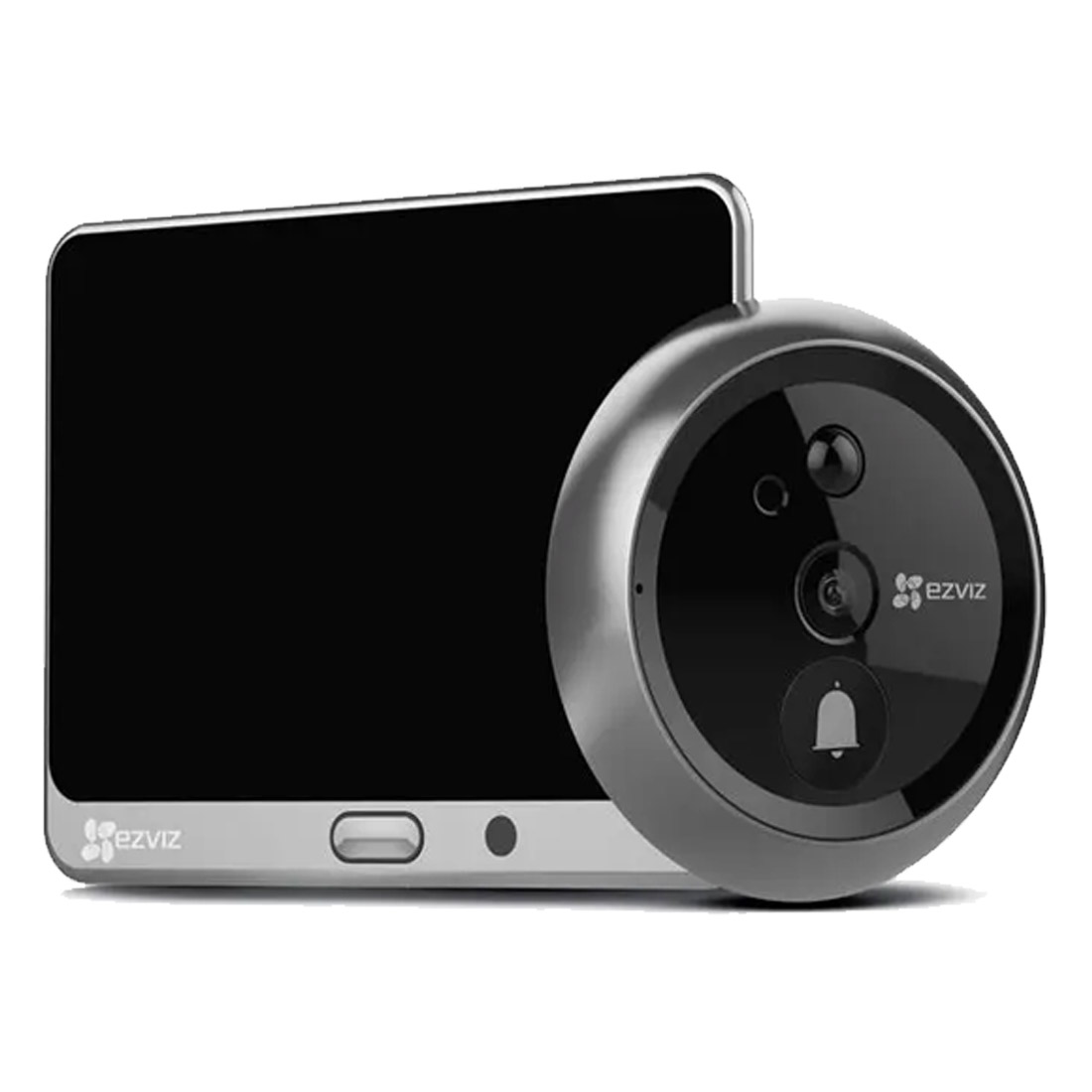 EZVIZ Wire-Free Two-in-one Video Doorbell and Door Viewer CS-DP1C