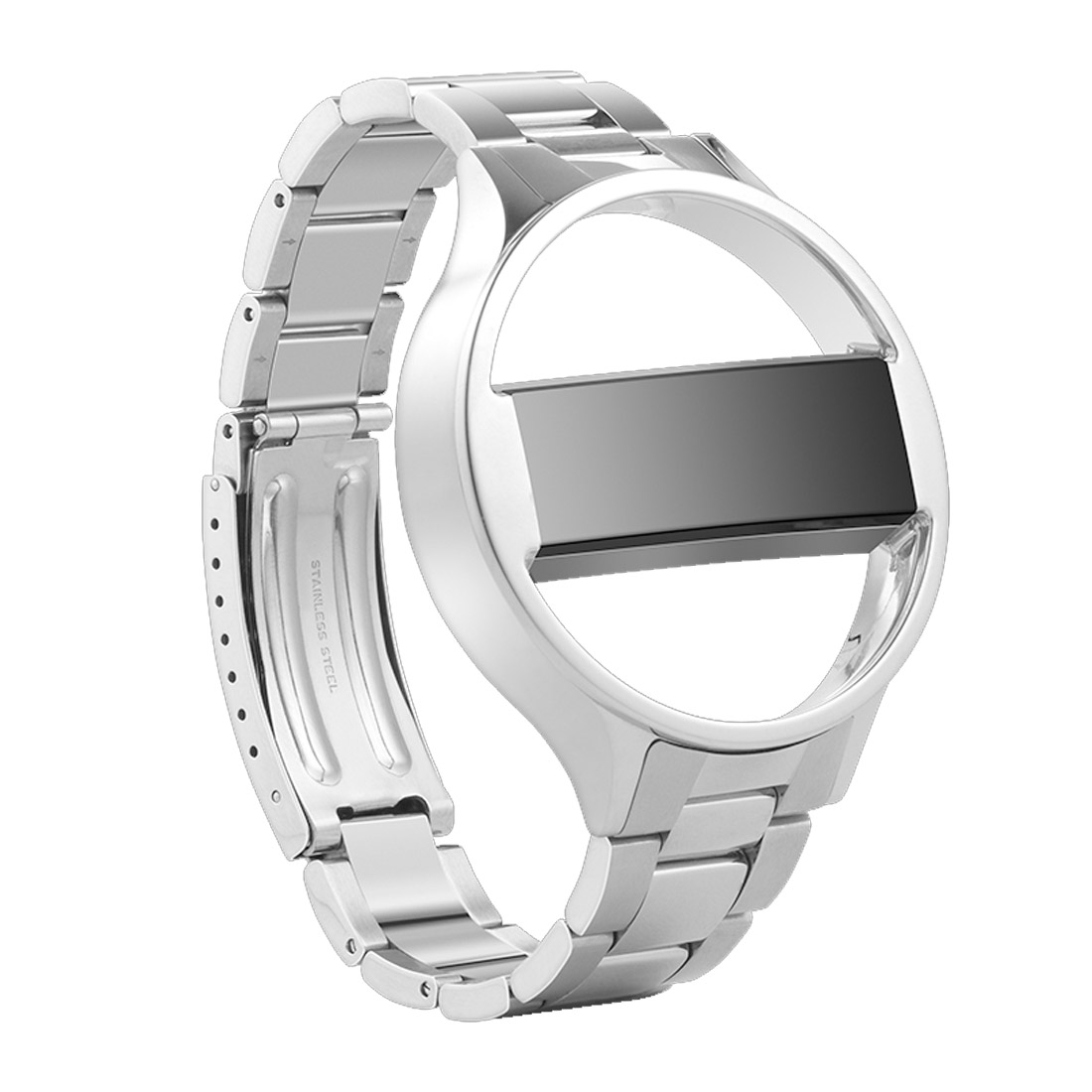 <mark>Fitbit</mark> <mark>Alta</mark> Public School Metal Axis Band FB158ABSWTH - Silver