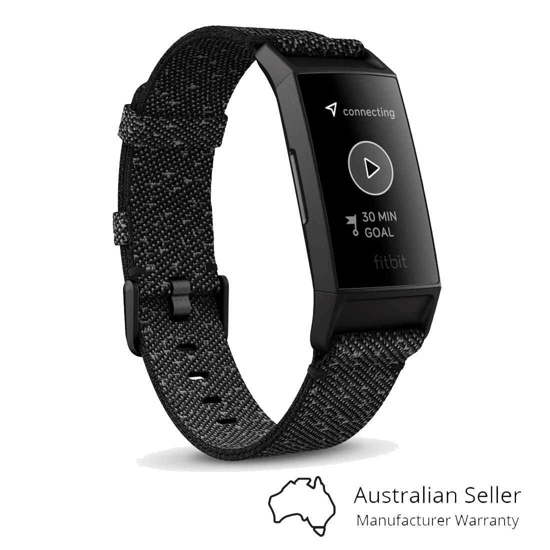 Fitbit Charge 4 Fitness Tracker Special Edition - Black/Granite