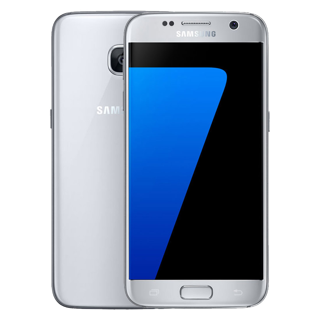 Samsung Galaxy S7 SM-G930F (32GB/4GB, Octa-Core, IP68, Opt) - Silver [Refurshed] - Excellent