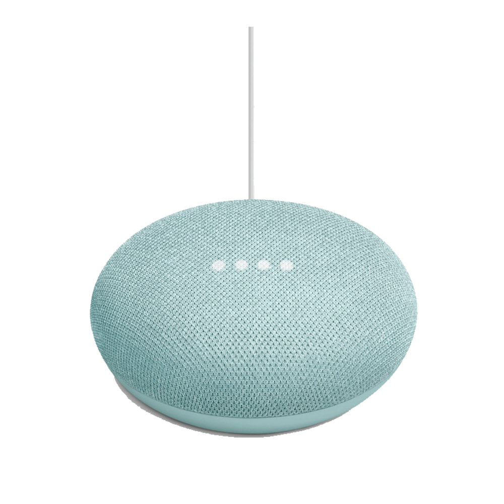 Google Home Mini Smart Speaker & Home Assistant - Aqua