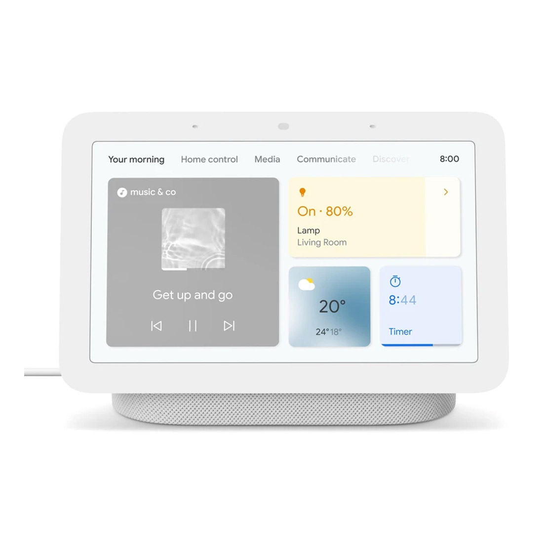 Google Nest Hub 2nd Gen Smart Home Display GA01331-AU - Chalk
