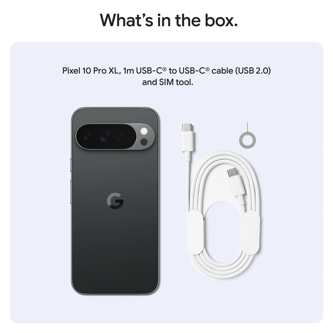 Google Pixel 10 Pro XL 5G (Dual Sim, 256GB/16GB, 6.8'') - Obsidian