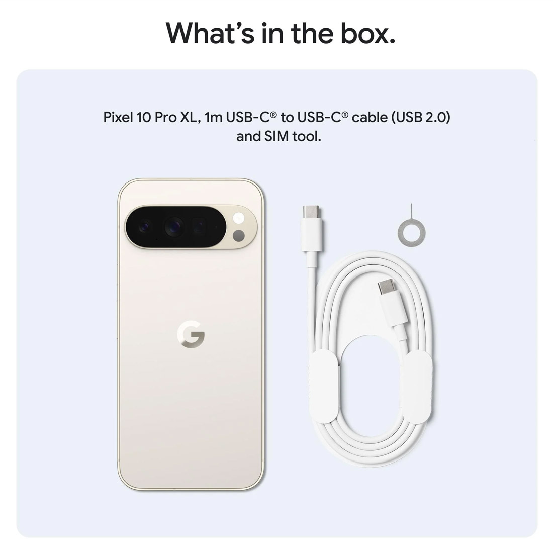 Google Pixel 10 Pro XL 5G (Dual Sim, 256GB/16GB, 6.8