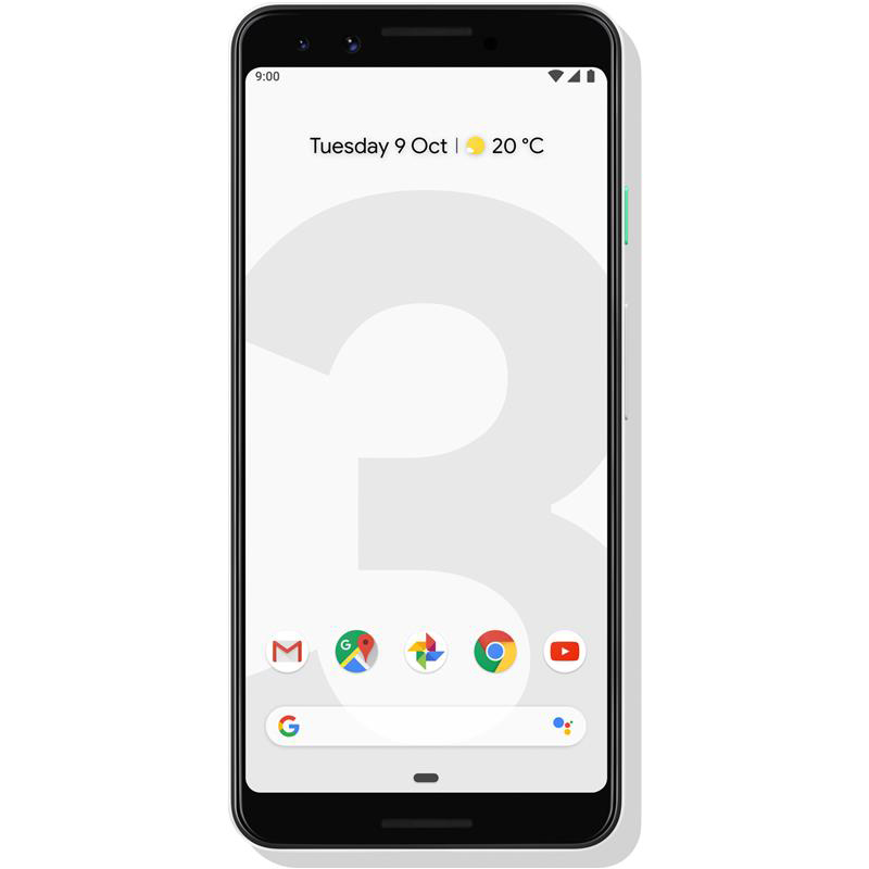 Google Pixel 3 クリアリーホワイト ムスビー｜室内使用 Pixel 3 クリアリーホワイト 電池89% おまけ